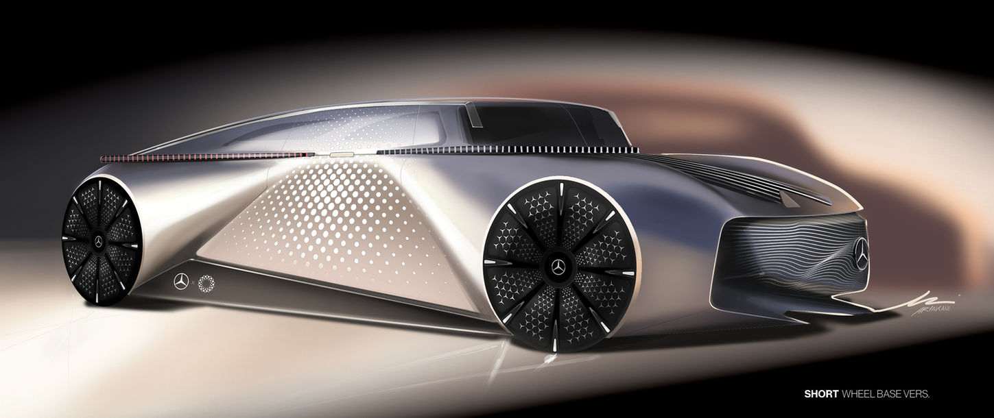 Mercedes x Belmond Hotel on Wheels: Vision Pullman Express concept by Arya Kani
