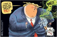 Political cartoon