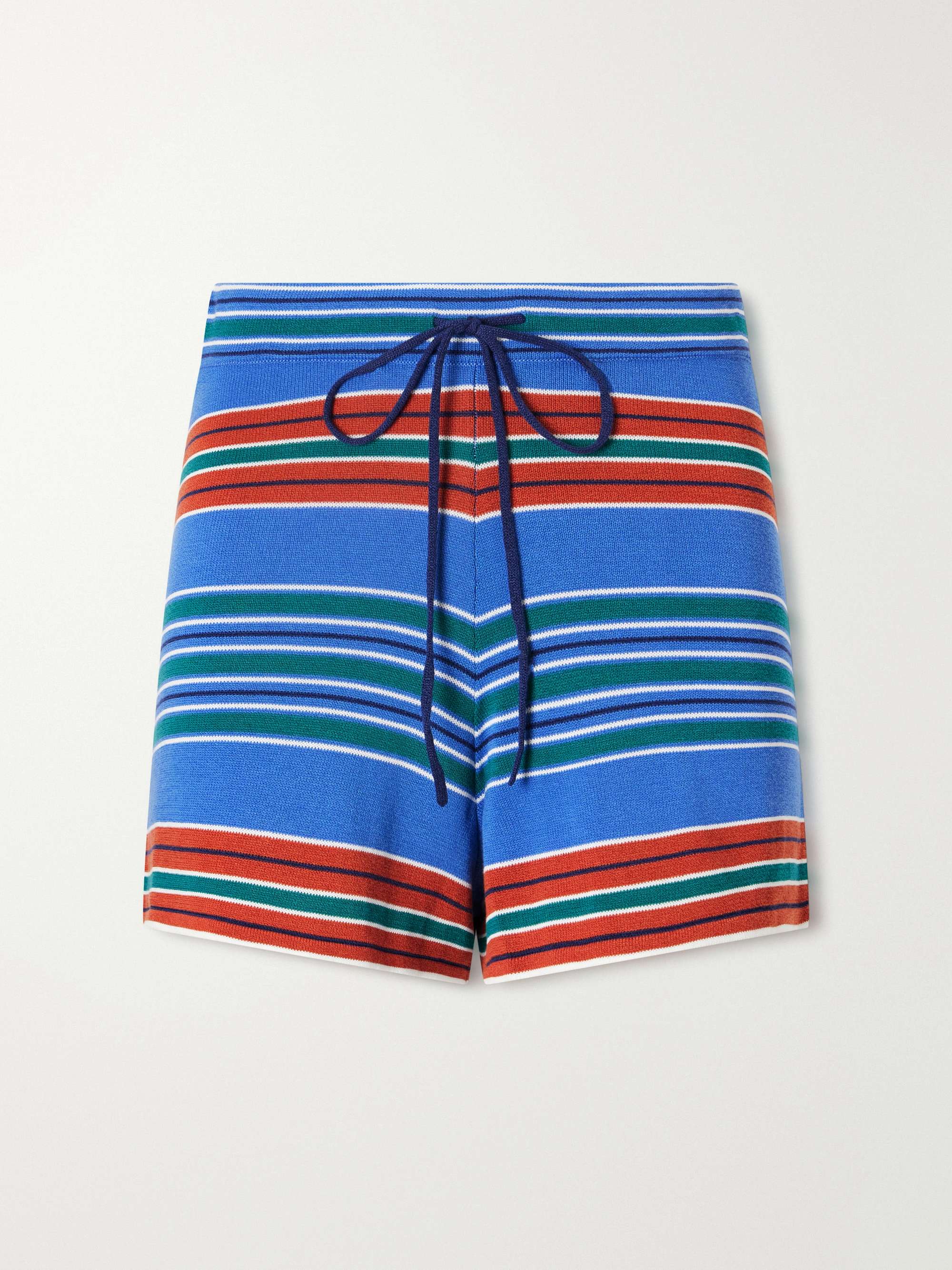 Carlo Striped Jersey Shorts