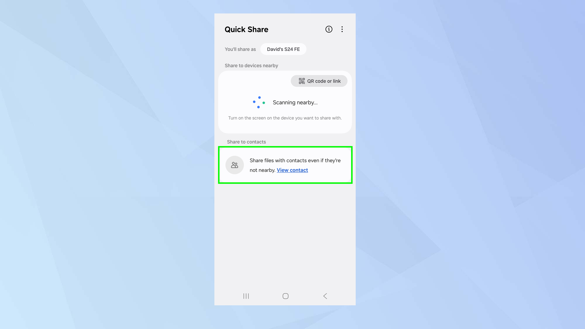 How to use AirDrop on Android