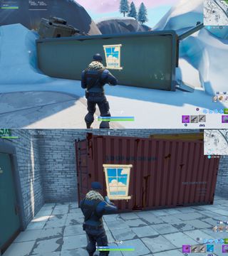 Fortnite containers with windows