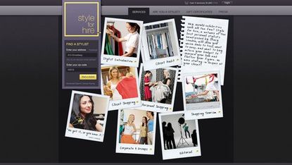 style for hire homepage