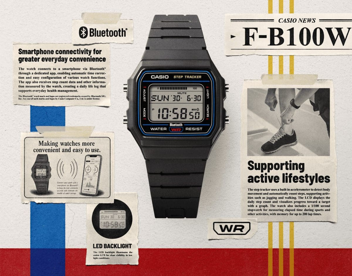 Casio F-B100W-1A digital watch