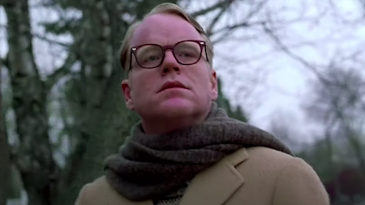 Philip Seymour Hoffman as Truman Capote in Capote