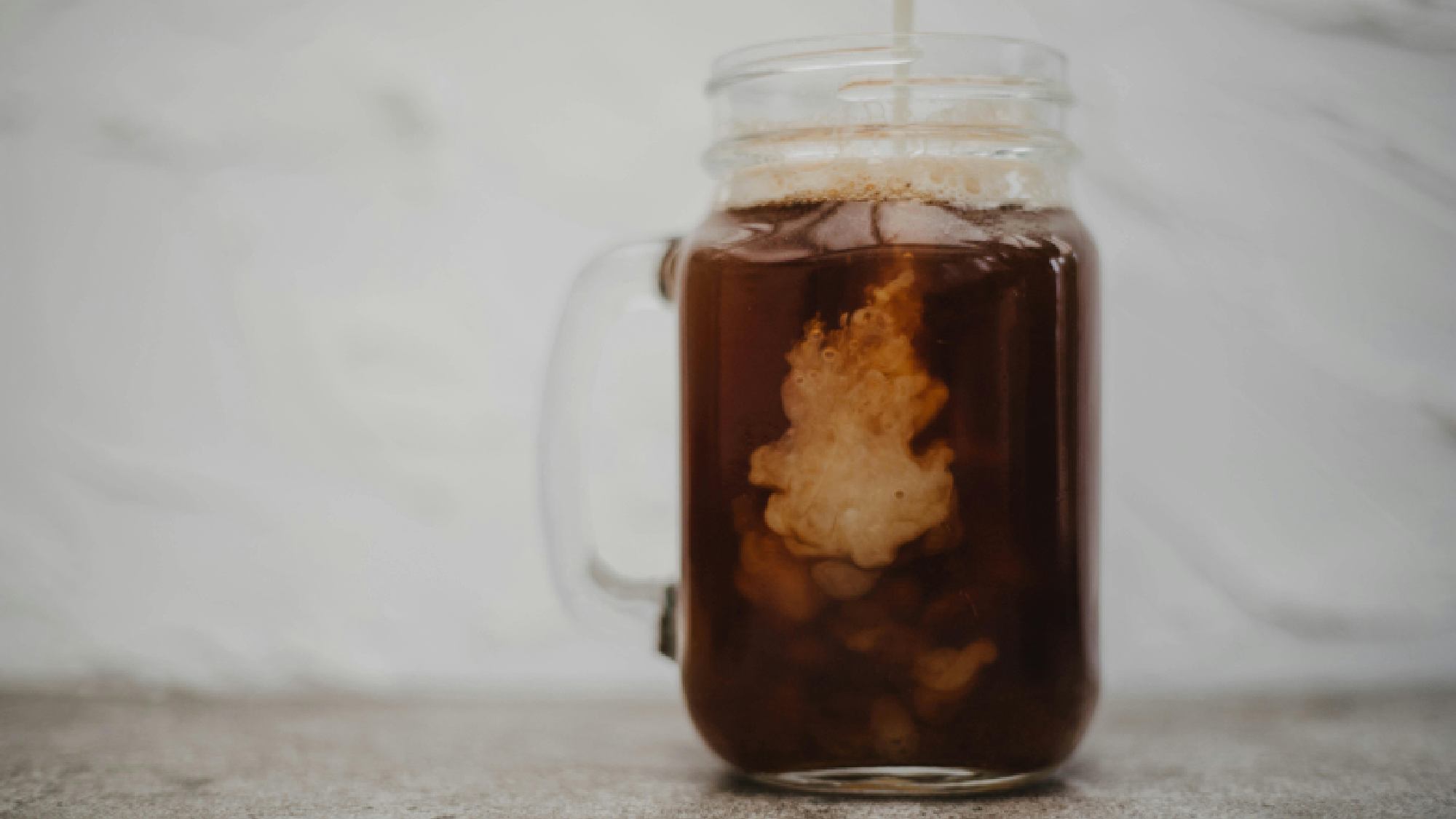 Cold Brew in a Mason Jar