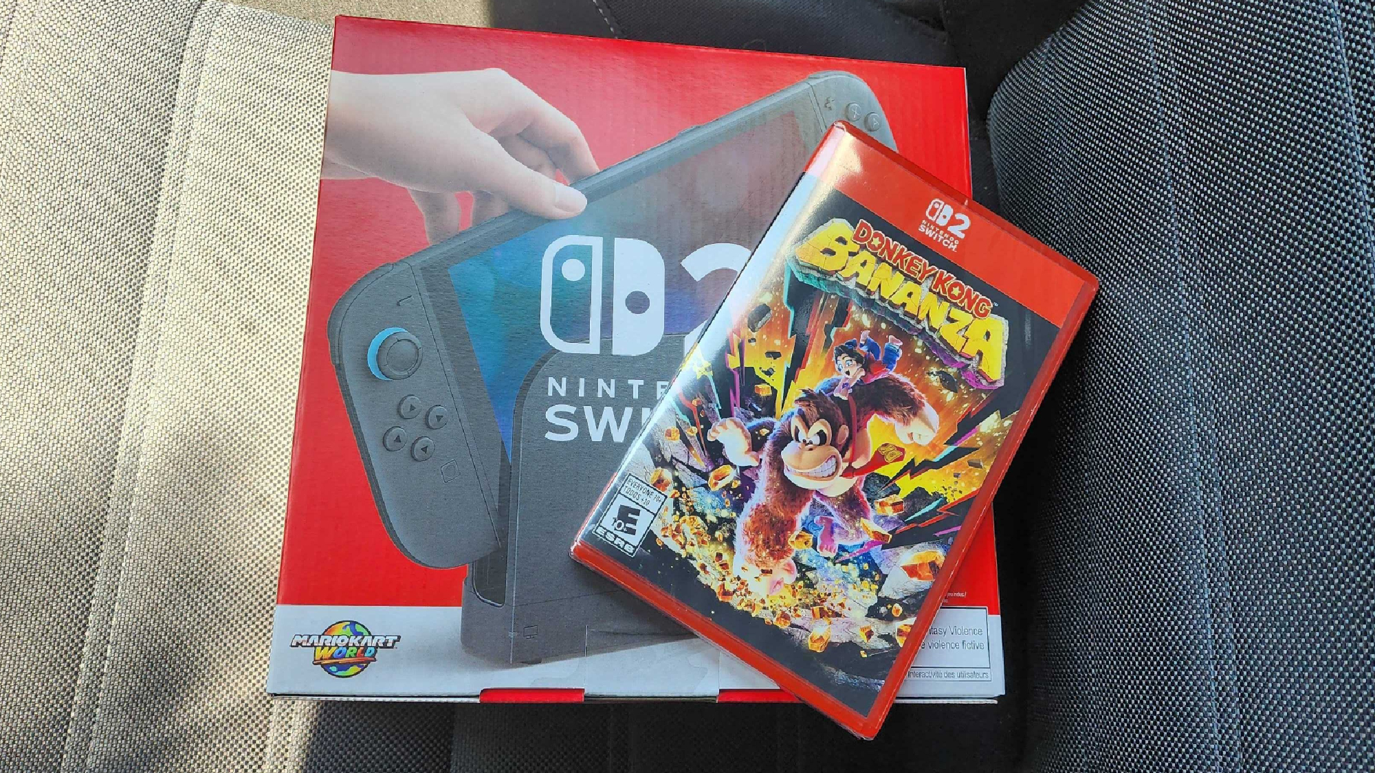 Switch 2 with Donkey Kong Bananza