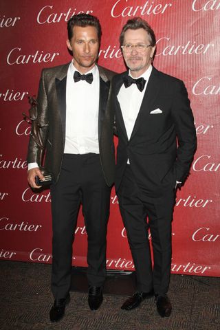 Matthew McConaughey And Gary Oldman At The Palm Springs International Film Festival Awards Gala 2014