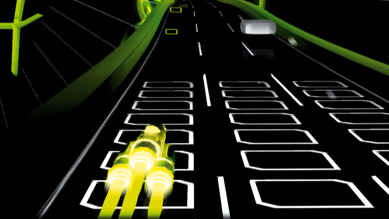 Audiosurf game screen grab