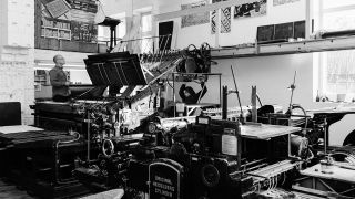 Erik Spiekermann’s experimental letterpress workshop, 98a, is the birthplace of post-digital printing