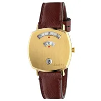 Gucci Grip Gold PVD Watch:&nbsp;was £1,170, now £855 at Beaverbrooks (save £315)