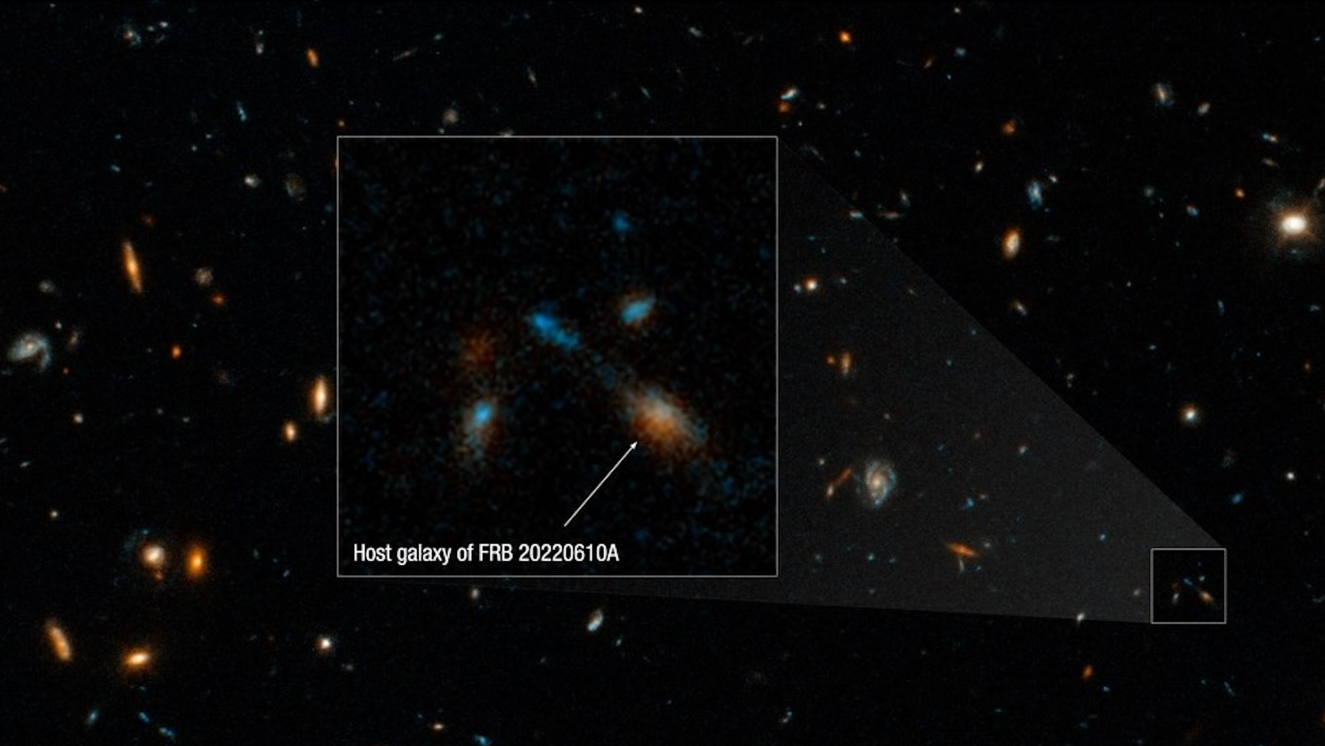 Hubble Telescope finds surprising source of brightest fast radio burst ever Space