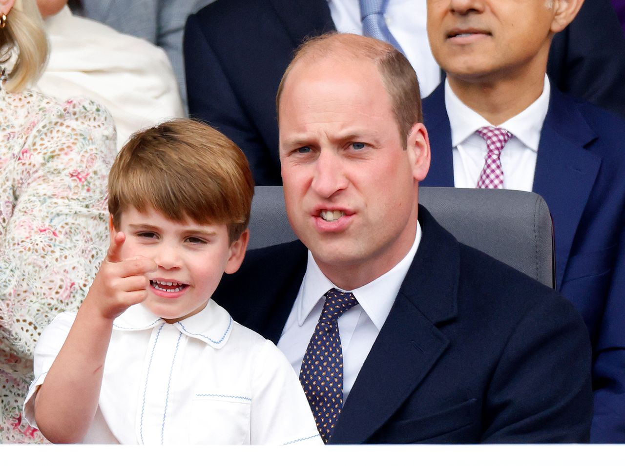 Prince Louis and Prince William