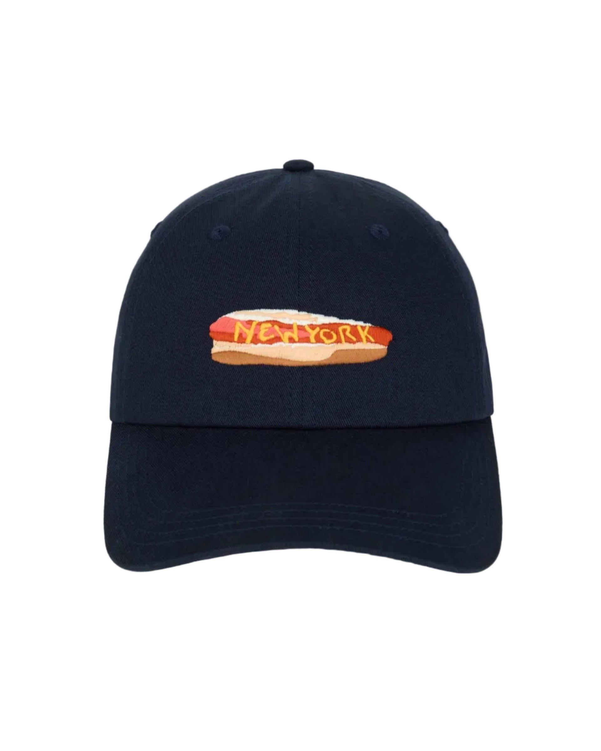 Hot Dog Baseball Cap Navy - Navy / Os