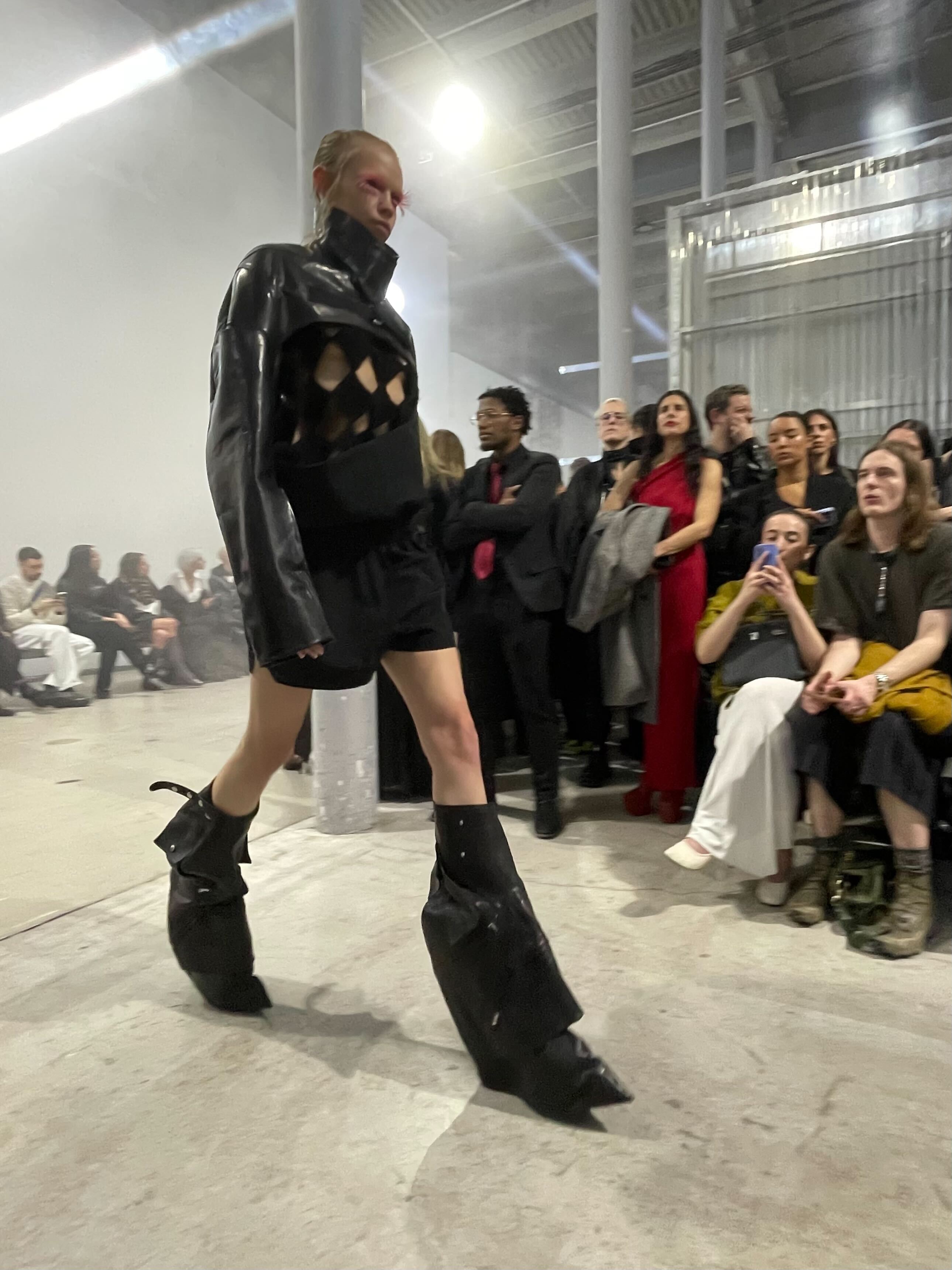 Rick Owens A/W 2026 runway show at Paris Fashion Week
