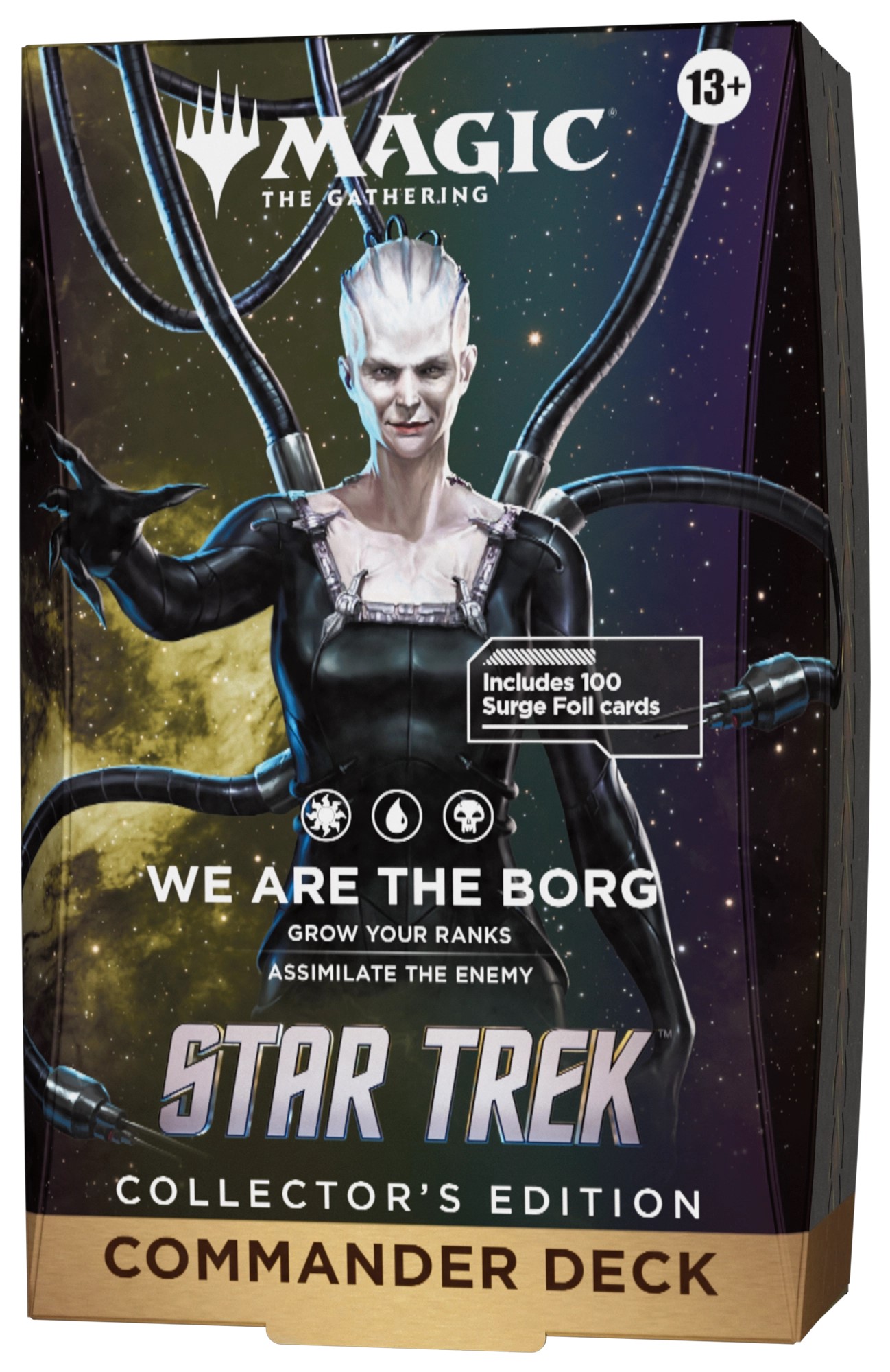Borg Commander Deck box from the Magic the Gathering Star Trek crossover.