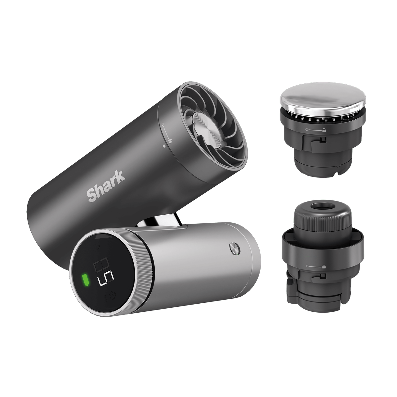 Shark Chillpill 3-In-1 Fan, Mist &amp; Instachill System &ndash; Carbon Fa022uk