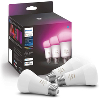 Philips Hue 3-pack color smart bulbs $120