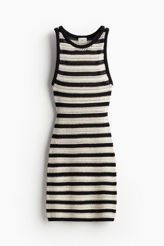 Crochet-Look Dress