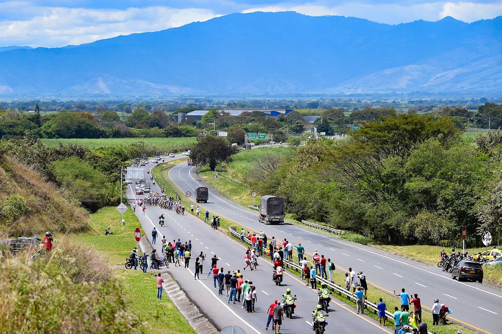 Scenery along the route of stage 3 at Colombia Oro y Paz