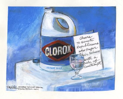 Political cartoon