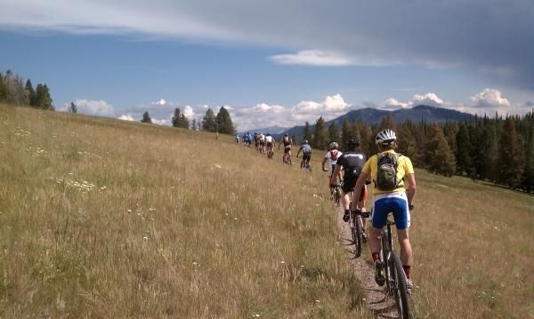 Mangy crew on remote trails.