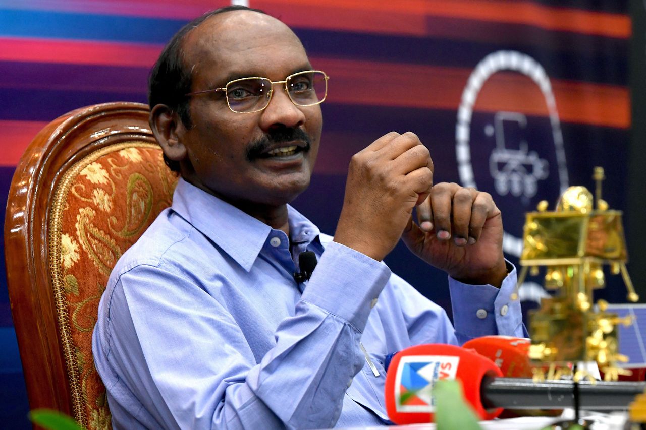 Chairman of the Indian Space Research Organisation (ISRO) Kailasavadivoo Sivan.