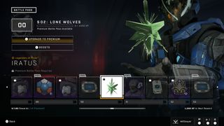 Halo Infinite Season 2 Lone Wolves Battle Pass rewards