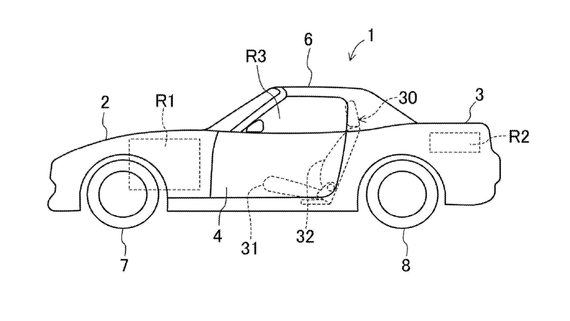 Mazda EV patent