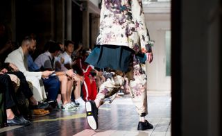 Yohji Yamamoto at Paris Fashion week 2018