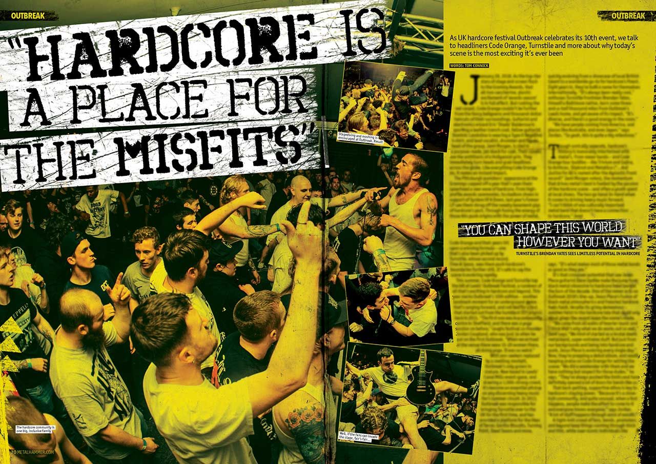 Outbreak spread in Metal Hammer