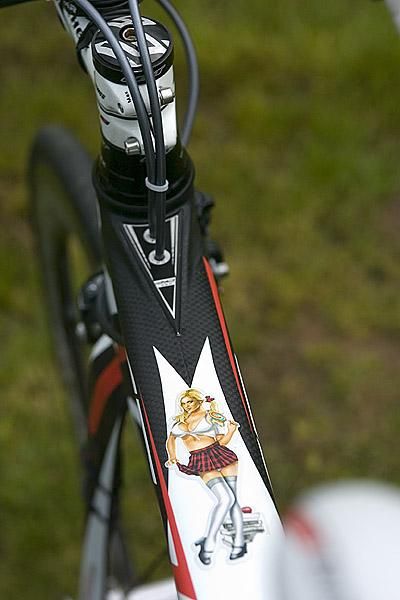 Cycle City's Charles Howlett is inspired by his top-bar every time he gets on his bike.