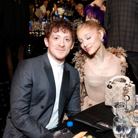 Ariana Grande and Ethan Slater at the SAG awards