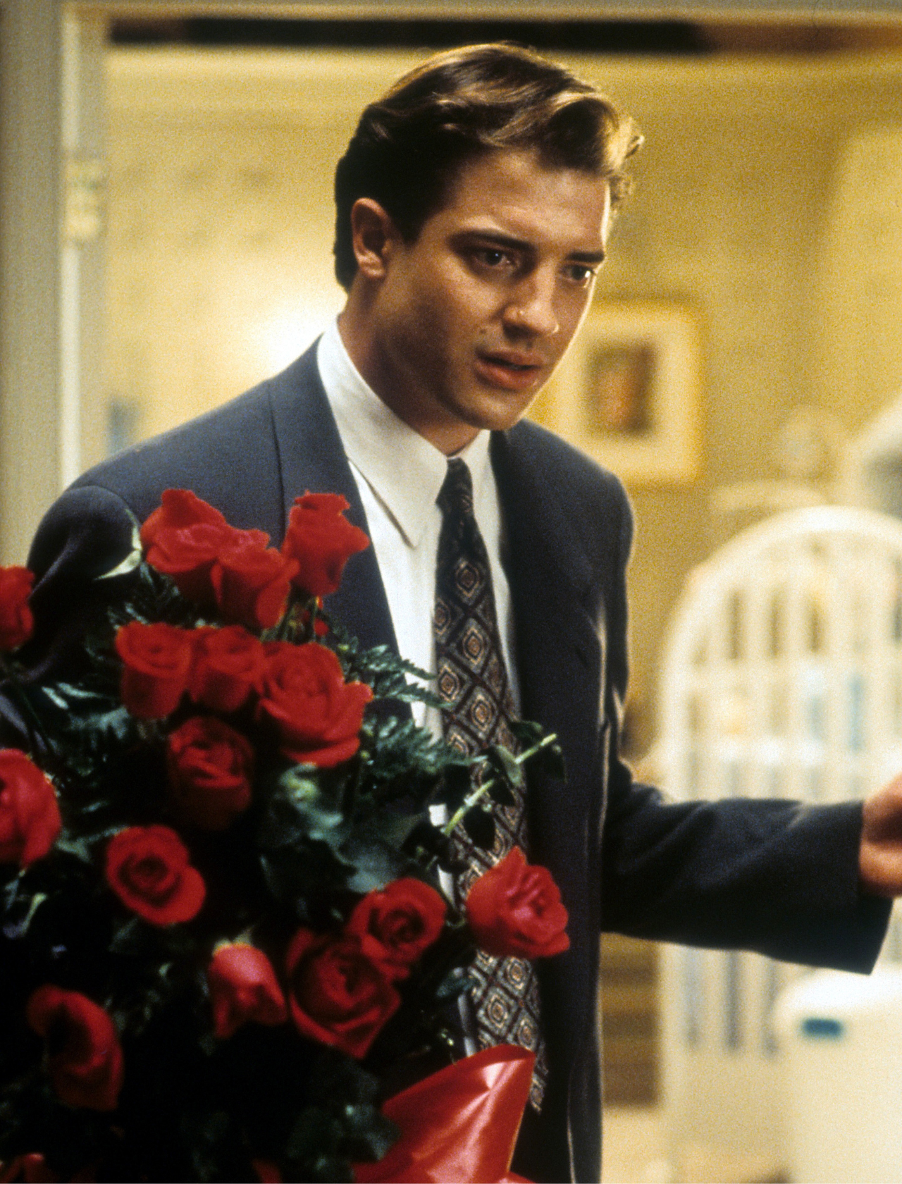 Brendan Fraser as Bill Winterbourne in Mrs. Winterbourne 1996