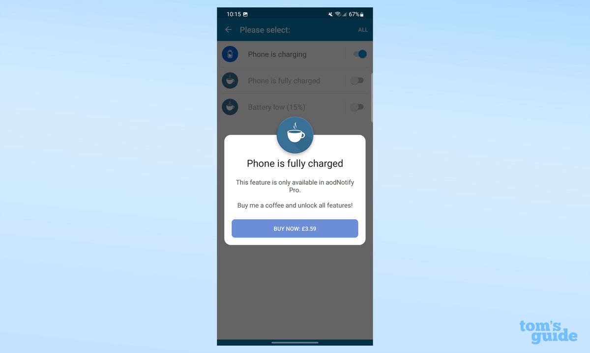 How to turn your Galaxy S22's punch hole into a notification light