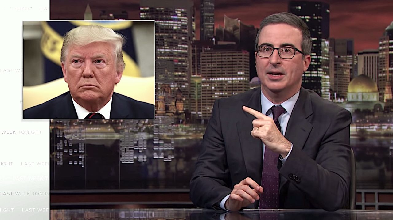 John Oliver promotes the 2020 census