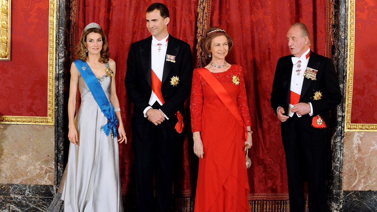 The Spanish royal family