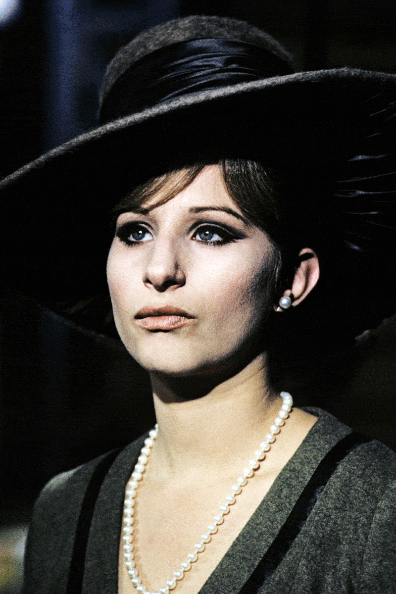 1968: After starring as Fanny Brice on Broadway, Streisand took the role to Hollywood for the movie version of Funny Girl, belting "Don't Rain on My Parade" and earning an Oscar for her incredible performance.Barbra Streisand