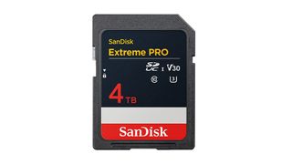 4TB Extreme PRO SDUC UHS-I memory card