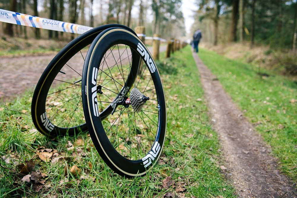 Cerv&eacute;lo Bigla wheels ready for the cobbles of Ronde van Drenthe