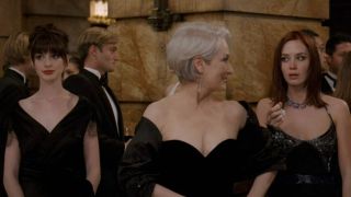 Emily Blunt, Meryl Streep, and Anne Hathaway in The Devil Wears Prada