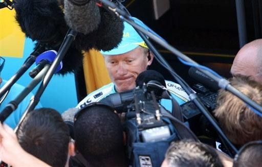 Kazakh Alexandre Vinokourov has had to get accustomed to being in the spotlight, with the government using his face to inspire a nation of 15 million. No pressure, Vino.