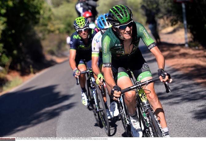 Romain Sicard (Europcar) in the breakaway