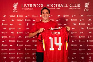 Liverpool's new signing Federico Chiesa