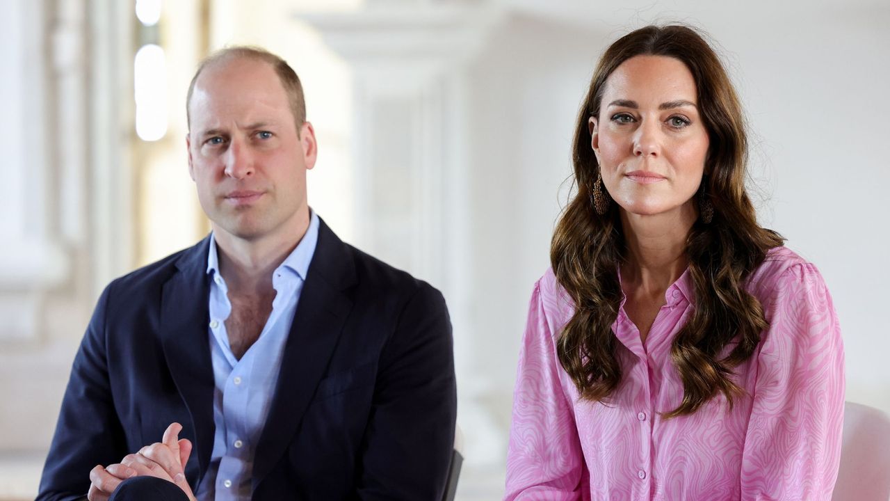 Prince William and Kate Middleton on a royal visit to Daystar Evangelical Church in the Bahamas