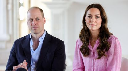 Prince William and Kate Middleton on a royal visit to Daystar Evangelical Church in the Bahamas