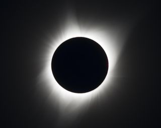 A total solar eclipse is seen on Monday, August 21, 2017 above Madras, Oregon. Another total solar eclipse will be visible across North America on April 8, 2024. 