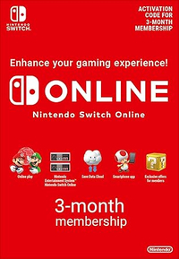 Nintendo Switch Online individual membership, 3 months