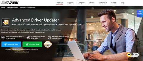 Systweak Advanced Driver Updater Review Hero