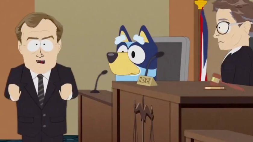 Bluey Heeler takes the stand in South Park