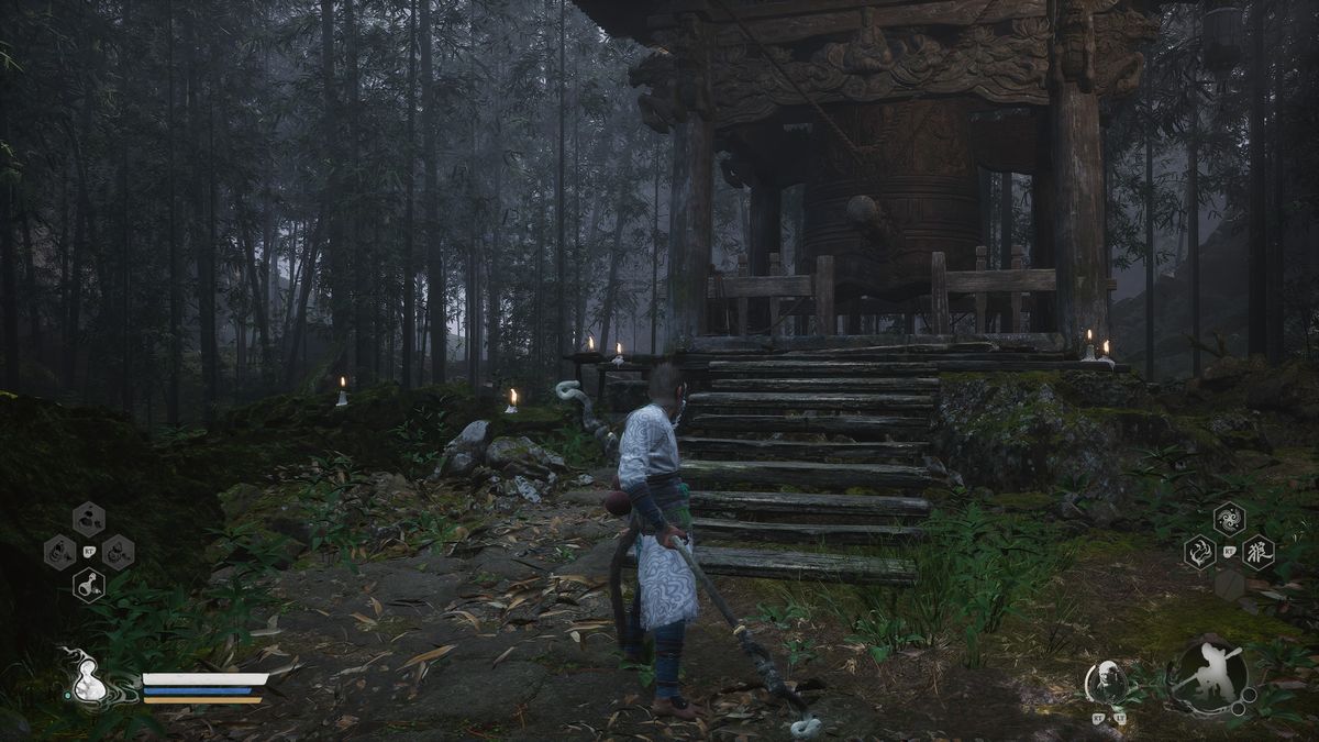 Black: Myth Wukong bell locations - Second bell